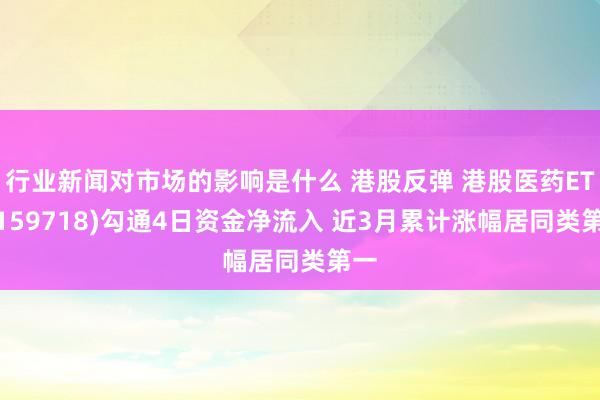 行业新闻对市场的影响是什么 港股反弹 港股医药ETF(159718)勾通4日资金净流入 近3月累计涨幅居同类第一